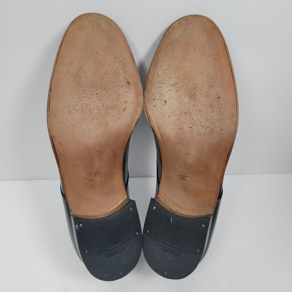 Vero Cuoio Scafora Men's Black Dress Shoes US Size 13 EU 46 Made In Italy - Picture 7 of 9